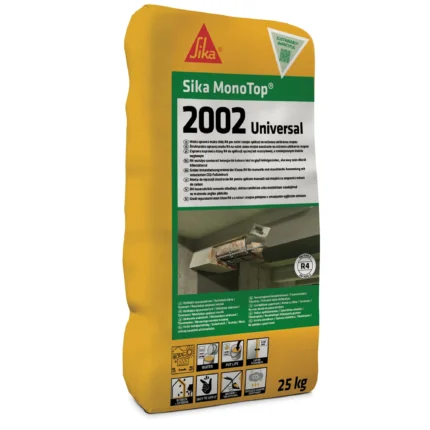 Sika MonoTop-2002 Universal – R4 osztályú betonjavító habarcs, 25 kg-os zsák